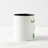 可愛い人を持つアイルランド人の運 ツートーンマグカップ (中央)