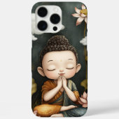 可愛い仏画平和禅定デザイン Case-Mate iPhoneケース (裏面)