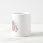 可愛い仙人カニのスケッチ コーヒーマグカップ (中央)