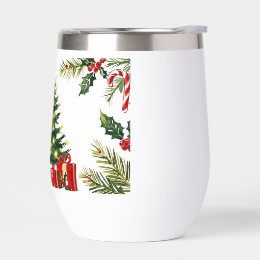 可愛い伝統的クリスマス (左面)