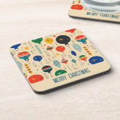 可愛い伝統的装飾柄レトロ コースター (左側)