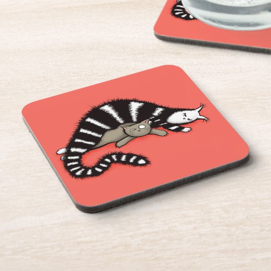 可愛い保護子猫 コースター (左側)