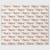 可愛い信じスクリススピリットタイポグラフィ ラッピングペーパー (フラット)