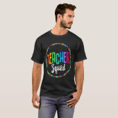 可愛い先生カラフル分隊エレメンタリープレKデイカ Tシャツ (正面フル)