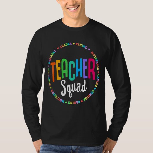 可愛い先生カラフル分隊エレメンタリープレKデイカ Tシャツ (正面)