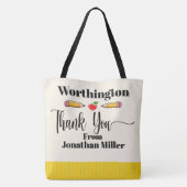 可愛い先生トート- See Back トートバッグ (裏面)