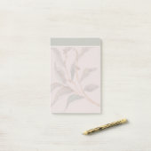 可愛い先生メモリーナチュラル緑の背景 ポストイット (デスク上)