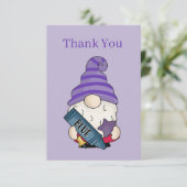 可愛い先生感謝していあなた格言追加気持ち サンキューカード (スタンド正面)