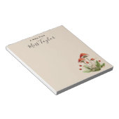 可愛い先生鑑賞新学期メモ帳 ノートパッド (アングル)