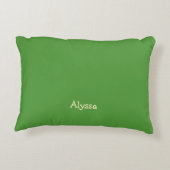 可愛い全てが良く期待される木の鳥の子供の名前 アクセントクッション (裏面)