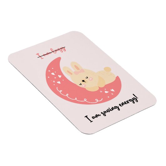 可愛い写真おもしろいマグネット |私はエネル救ギーだ! マグネット (右側)