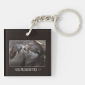 可愛い写真が好き キーホルダー (裏面)