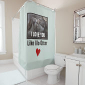 可愛い写真が好き シャワーカーテン (インサイチュ)