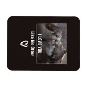 可愛い写真が好き マグネット (横)