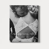 可愛い写真を撮った後お洒落も楽し結婚く キャンバスプリント