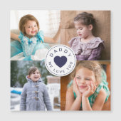 可愛い写真コラージュ大好きパパ (正面)