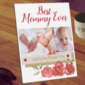 可愛い写真コラージュ最高のマー・ファースト・マザーズ・デイ フォトプラーク