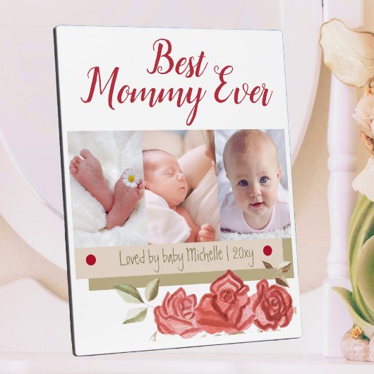可愛い写真コラージュ最高のマー・ファースト・マザーズ・デイ フォトプラーク