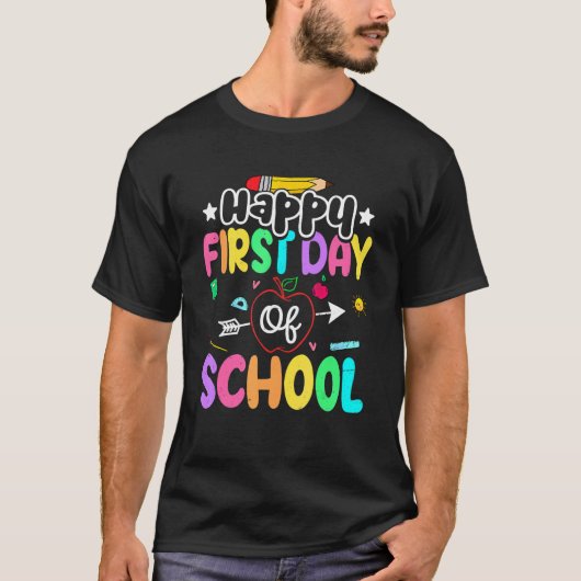 可愛い分隊先生生初日 Tシャツ (正面)