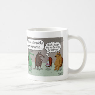 可愛い動物と強制的な食べ手のanonlyous コーヒーマグカップ