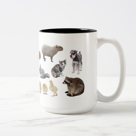 可愛い動物マグカップ ツートーンマグカップ (右)