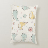 可愛い動物柄の枕 アクセントクッション (裏面(縦))