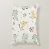 可愛い動物柄の枕 アクセントクッション (正面(垂直))