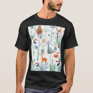可愛い動物:熱帯林のドードル。 Tシャツ