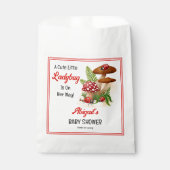 可愛い可愛いテントウムシが赤ちゃんシャワーを浴びる フェイバーバッグ (正面)