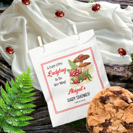 可愛い可愛いテントウムシが赤ちゃんシャワーを浴びる フェイバーバッグ