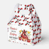 可愛い可愛いテントウムシが赤ちゃんシャワーを浴びる フェイバーボックス (正面サイド)