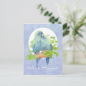 可愛い可愛い可愛いトロピカルパロットアドレスニューホーム 案内ポストカード (スタンド正面)