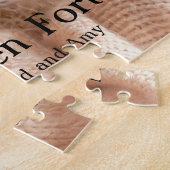 可愛い可愛い女の子が出産発表になった ジグソーパズル (側面)