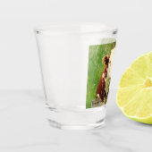 可愛い可愛い牛4Cate ショットグラス (左)