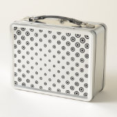 可愛い可愛い猫パーソナライズされたたち メタルランチボックス (裏面)