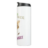 可愛い可愛い猫ペットカツおもしろいト タンブラー (回転右)