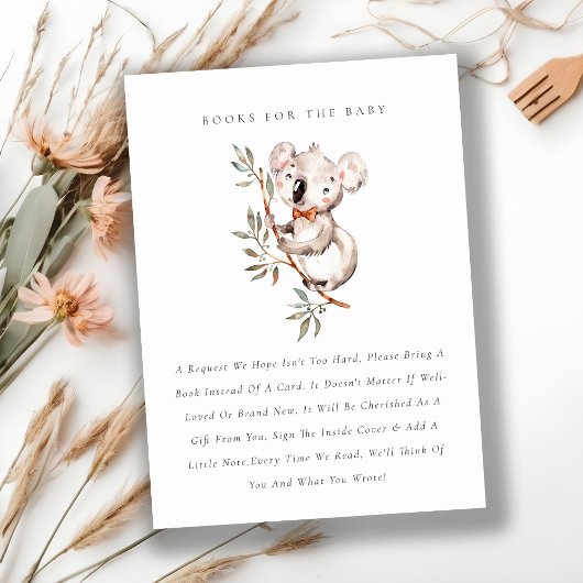 可愛い可愛らしいコアラ紅葉の夕日 エンクロージャーカード