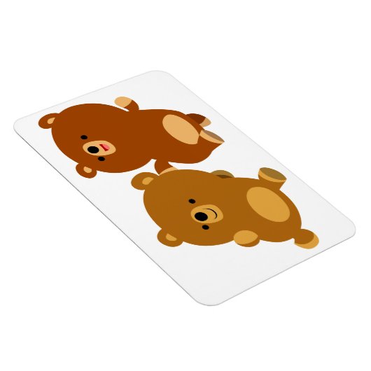 可愛い可愛らしい可愛らしい漫画が柔軟なマグネットを支える マグネット (右側)