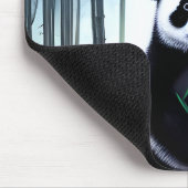 可愛い可愛らしい小さなパンダベアカブ マウスパッド (コーナー)