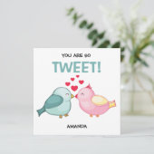 可愛い君はバレンタインデーをツイート シーズンカード (スタンド正面)