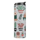 可愛い咲きキャッツ：手描き柄 タンブラー (回転左)