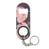 可愛い咲きチューリップパーソナライズされた- キーホルダー栓抜き (裏面)