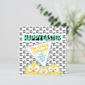 可愛い唐辛子「ハッピーイースター熱狂するよ鶏」 シーズンカード (スタンド正面)