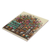 可愛い喫茶店バー業 タイル (側面)