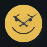 可愛い壁掛け ラウンド壁時計<br><div class="desc">オリジナルイメージはfreepik.com （ライセンス付きで使用）によって変更された。絵文字を使ったその他のアイテムについては、私の店を参照する。</div>