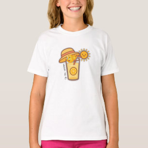 可愛い夏のレモネード漫画Tシャツ – Sunny Hat & Sunny Tシャツ