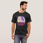 可愛い夢を見るAxolotlを眠る Tシャツ (正面フル)