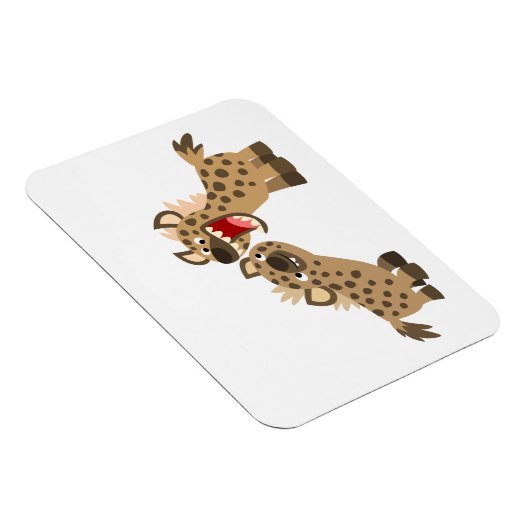 可愛い大きなテートカートヒエナスフレキシブルマグネット マグネット (右側)