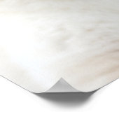 可愛い大きな青い目をしたシャム猫 ポスター (角)