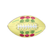 可愛い大根がトリオの漫画野菜を歌う アメリカンフットボール (正面)